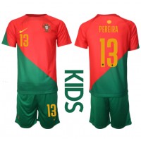 Dětský Fotbalový dres Portugalsko Danilo Pereira #13 MS 2022 Domácí Krátký Rukáv (+ trenýrky)